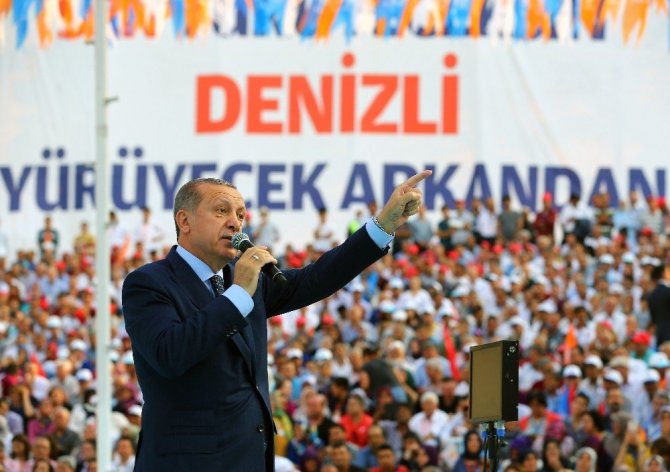 Cumhurbaşkanı Erdoğan Denizli’de