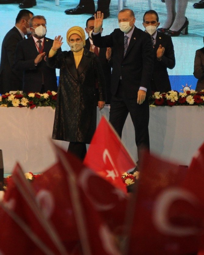 Cumhurbaşkanı Erdoğan İzmir kongresinde konuştu