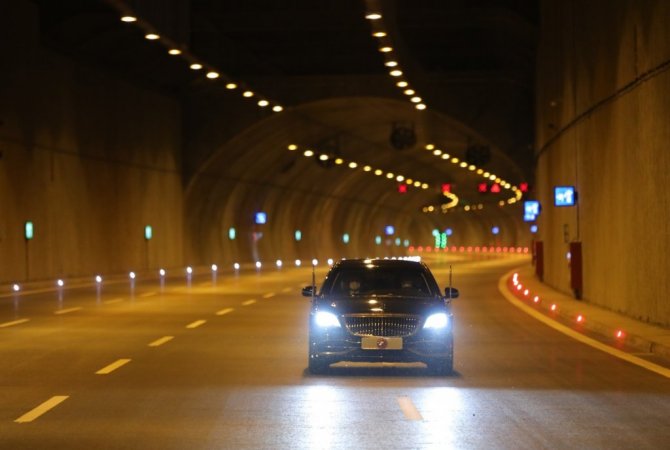 Cumhurbaşkanı Erdoğan Kuzey Marmara otoyolunun son etabı açılışında konuştu