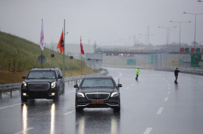 Cumhurbaşkanı Erdoğan Kuzey Marmara otoyolunun son etabı açılışında konuştu