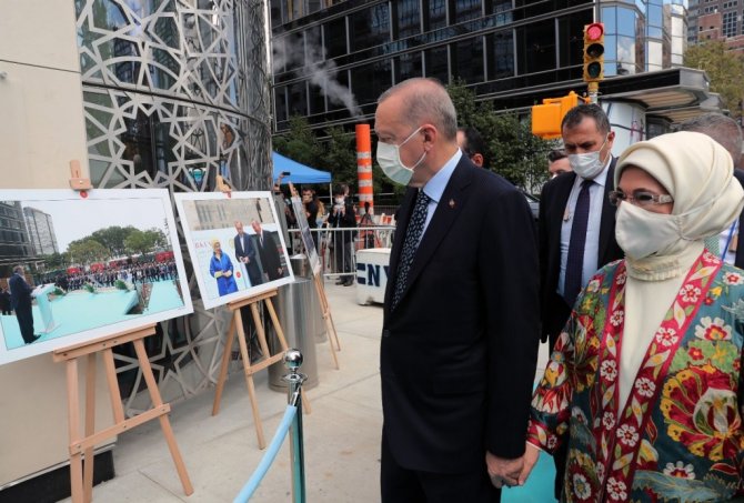 Cumhurbaşkanı Erdoğan, New York’un merkezindeki Türkevi’ni açtı