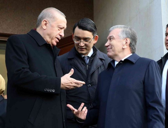 Cumhurbaşkanı Erdoğan Özbekistan’da