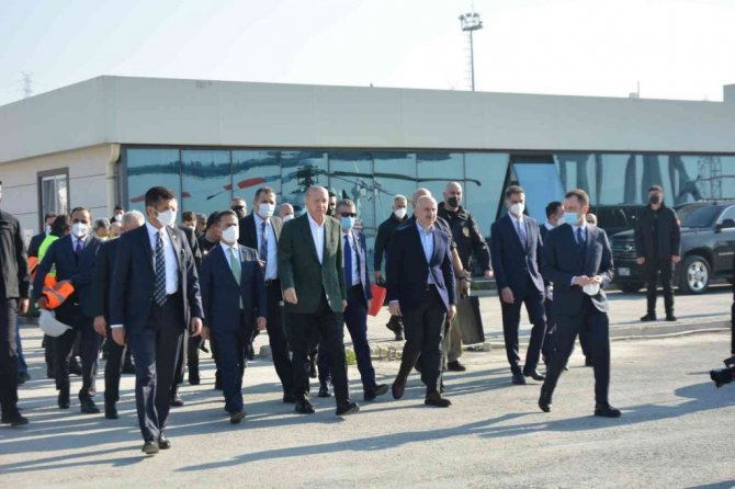 Cumhurbaşkanı Erdoğan’dan 1915 Çanakkale Köprüsü’nde Kanal İstanbul mesajı