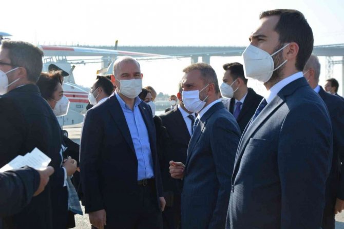 Cumhurbaşkanı Erdoğan’dan 1915 Çanakkale Köprüsü’nde Kanal İstanbul mesajı