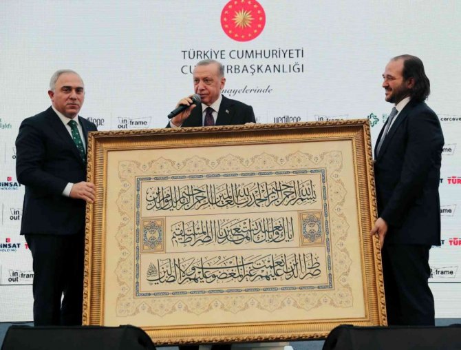 Cumhurbaşkanı Recep Tayyip Erdoğan 2. Yeditepe Bienali’nde konuştu