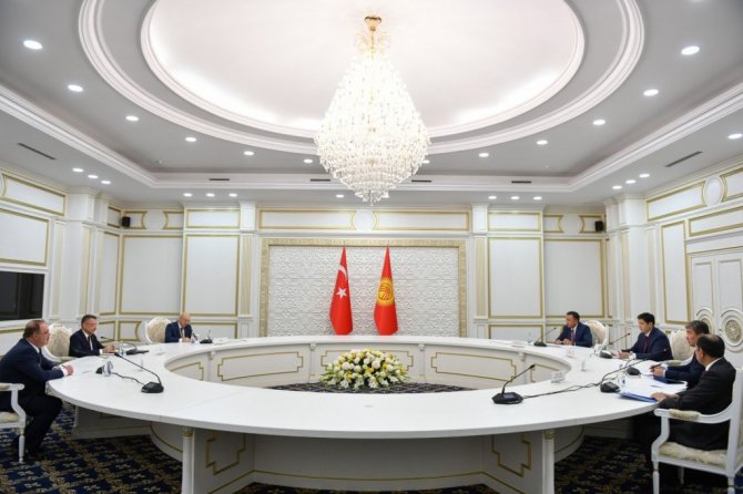 Cumhurbaşkanı Yardımcısı Oktay, Kırgızistan’da