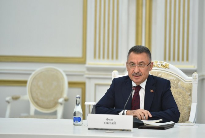 Cumhurbaşkanı Yardımcısı Oktay, Kırgızistan’da
