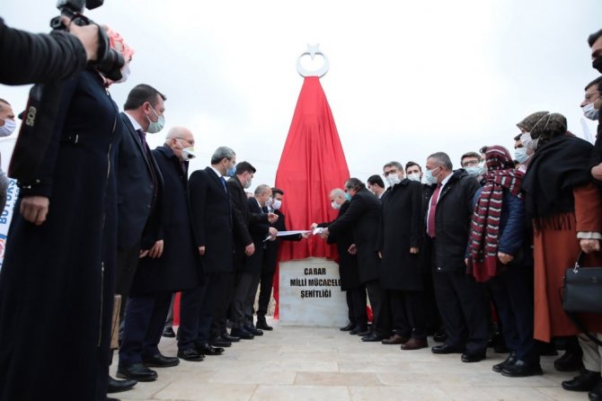 Denizli’nin ilk milli mücadele şehitliği açıldı