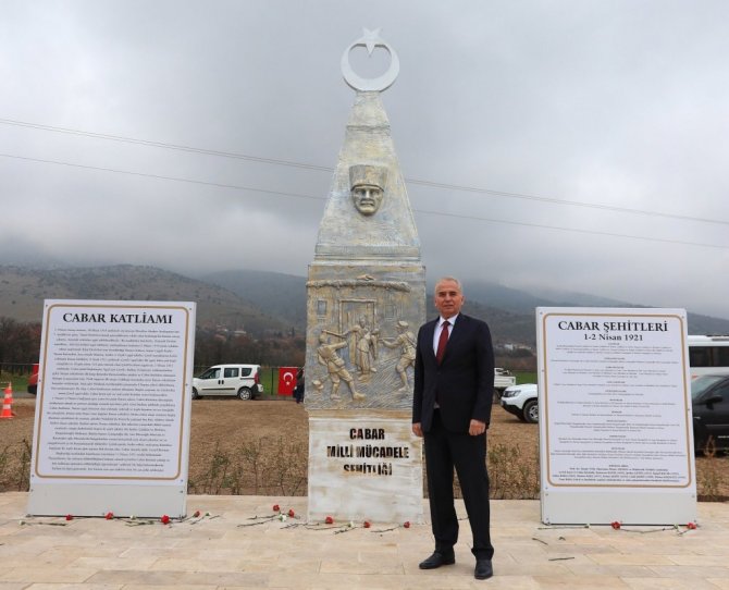 Denizli’nin ilk milli mücadele şehitliği açıldı
