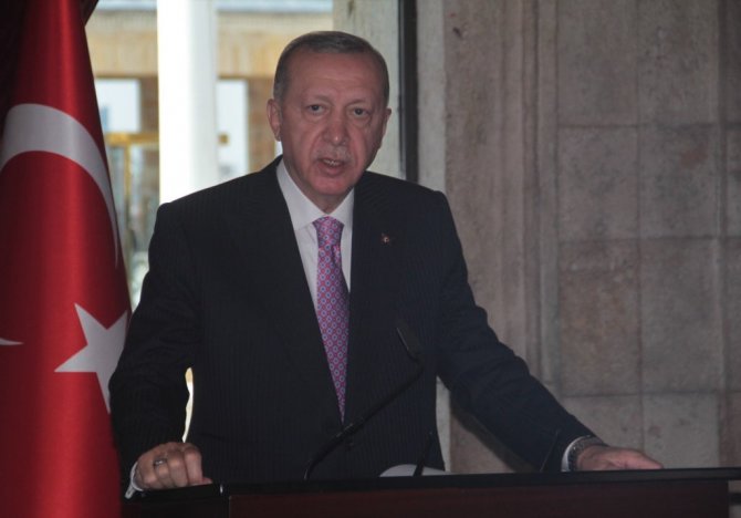 Devlet erkanı Büyük Zafer’in 99’uncu yıl dönümünde Anıtkabir’de