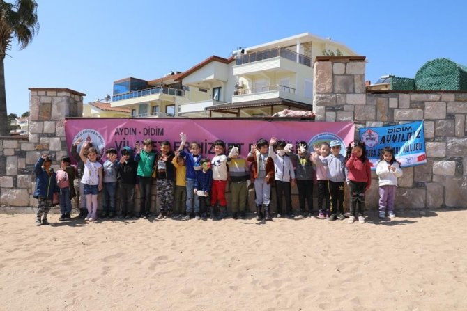 Didim’de minikler yetişkinlere örnek odlu