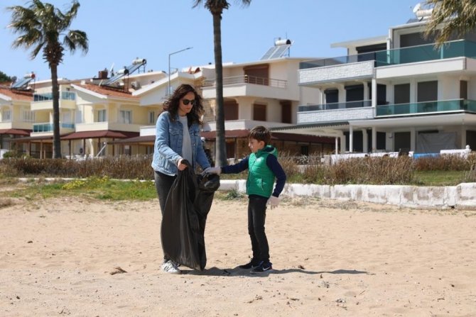 Didim’de minikler yetişkinlere örnek odlu