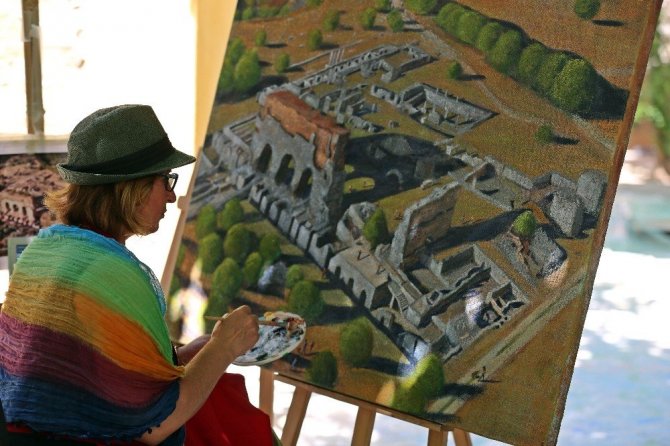 Efeler, 3. Uluslararası Sanat Çalıştayı ile sanata doydu