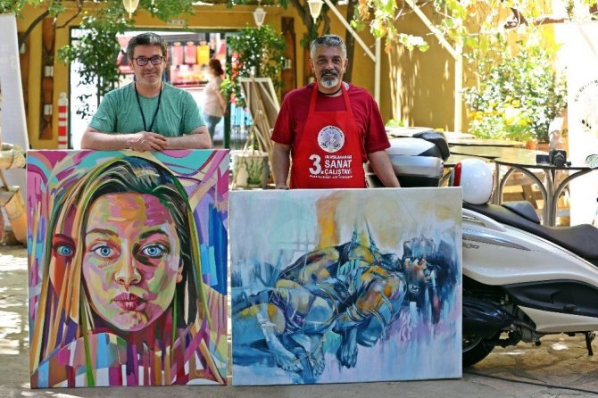 Efeler, 3. Uluslararası Sanat Çalıştayı ile sanata doydu