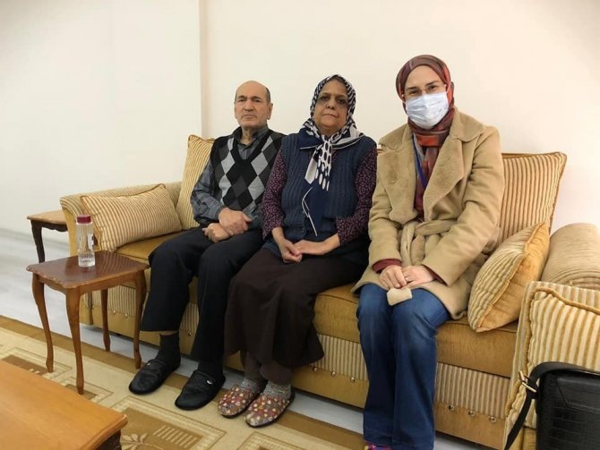 Efeler Sosyal Hizmet Merkezi Müdürlüğü şehit aileleri ve gazilerin yanında olmaya devam ediyor