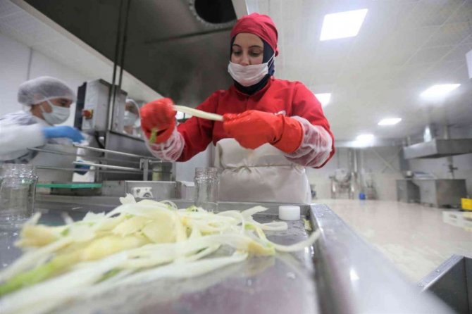 Efelerli kadınlar 7 ton şevketibostan işledi