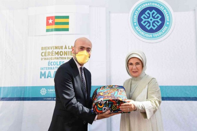 Emine Erdoğan, Togo’da Türkiye Maarif Vakfı Eğitim Kampüsü’nün açılışına katıldı