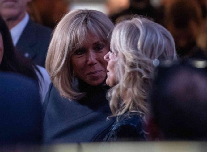 First Lady Jill Biden ve Brigitte Macron Roma’da bir araya geldi