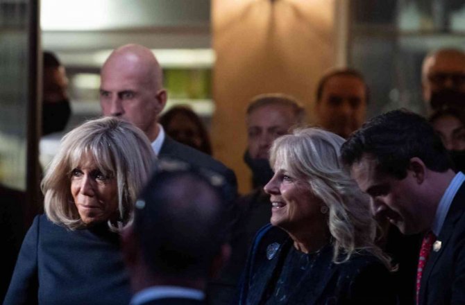 First Lady Jill Biden ve Brigitte Macron Roma’da bir araya geldi