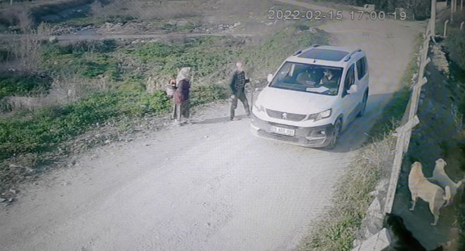 Hem kameralar hem de veteriner o anı yakaladı