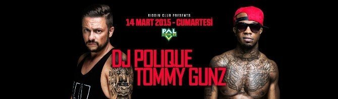 HİPHOP VE R&B MÜZİĞİN NABZINI TUTAN RİDDİM CLUB, 14 MART GECESİ AVRUPA MÜZİK LİSTELERİNDE 'THE WORST WAY' PARÇASIYLA 1 NUMARADA OLAN, DJ POLİQUE VE TOMMY GUNZ'I AĞIRLIYOR.