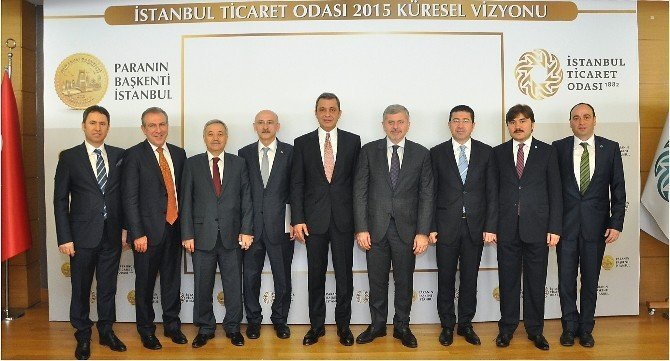 İSTANBUL TİCARET ODASI (İTO) BAŞKANI İBRAHİM ÇAĞLAR, 'İSTANBUL TİCARET ODASI 2015 KÜRESEL VİZYONU' PROJESİNİ AÇIKLADI.
