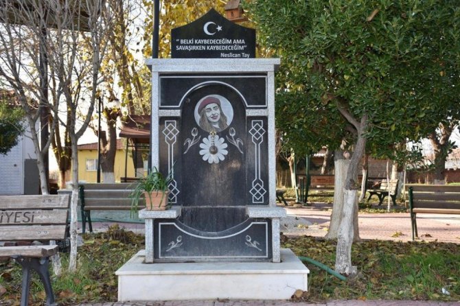Kanserle mücadelenin sembol ismi Neslican’ın adı Şehzadeler’de ölümsüzleşti