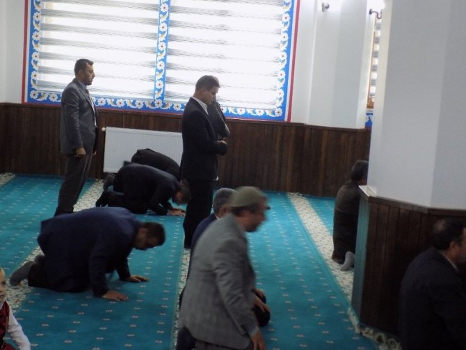 Karacasu’da en kapsamlı engelsiz cami törenle açıldı