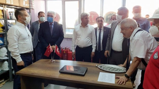 Kaymakam Soley’in projeleri Vali Aksoy tarafından hizmete açıldı