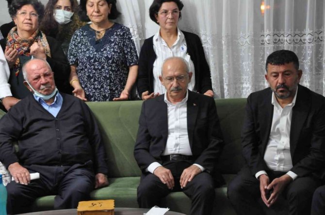 Kılıçdaroğlu’dan Veli Ağbaba’ya taziye ziyareti