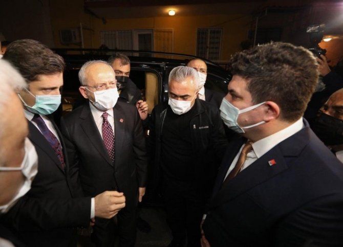 Kılıçdaroğlu’ndan İzmir’de taziye ziyareti