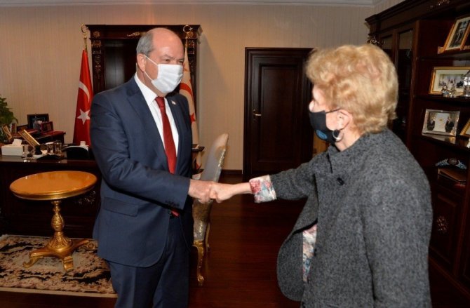 KKTC Cumhurbaşkanı Tatar, BM Genel Sekreteri’nin geçici Kıbrıs Özel Danışmanı Lute’u kabul etti