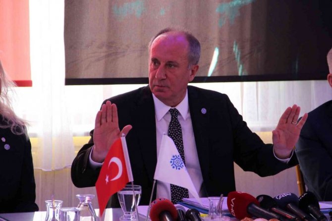 Memleket Partisi Genel Başkanı İnce: “Bunlar 6 ay dayanamaz”