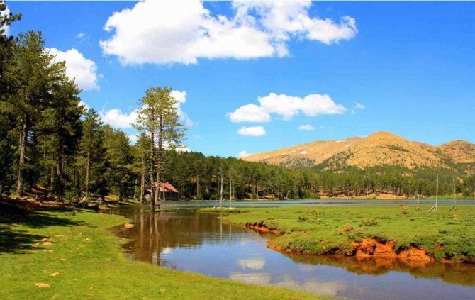 Muğla’nın saklı kalmış yeryüzü cenneti ‘Gökçeova Göleti’