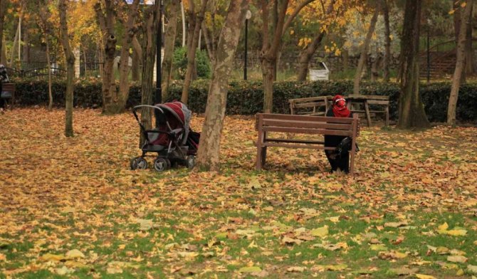 Pınarbaşı sonbaharın renklerine büründü