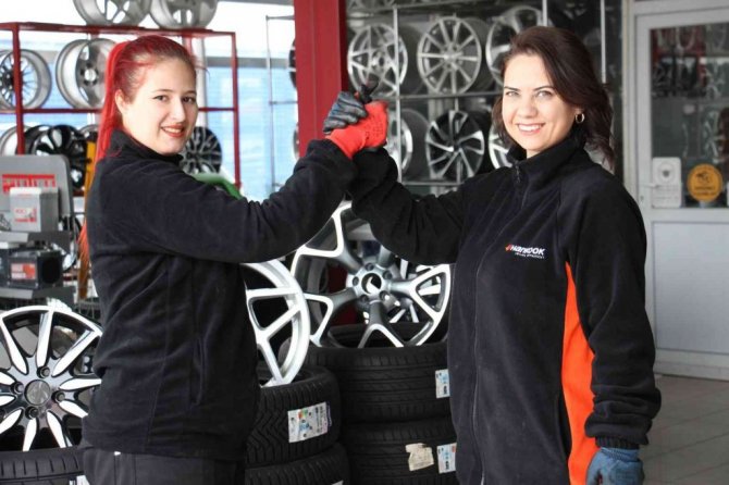 Rot balansa kadın eli değdi