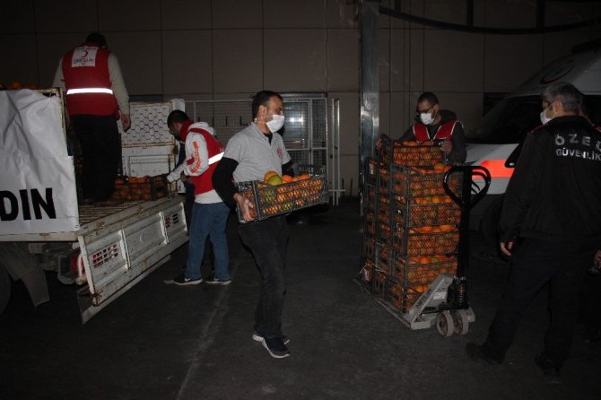 Sağlık çalışanlarına ’portakal’ dopingi