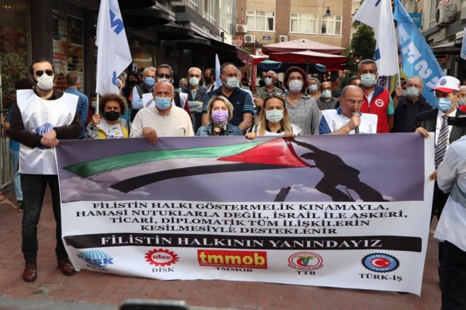 Samsun’dan Filistin’e destek