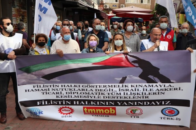 Samsun’dan Filistin’e destek