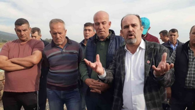 Söke’de karides çiftliği eylemi