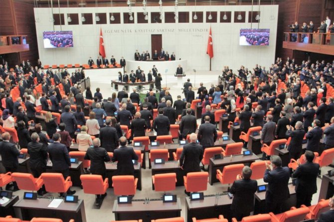 TBMM Başkanı Mustafa Şentop 27. Dönem 5. Yasama yılı açılışında konuştu