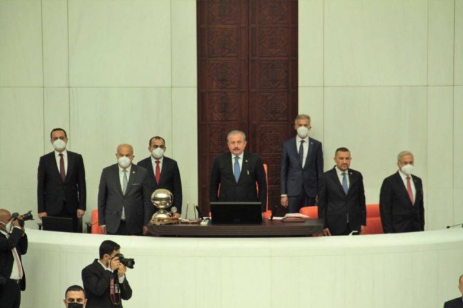 TBMM Başkanı Mustafa Şentop 27. Dönem 5. Yasama yılı açılışında konuştu