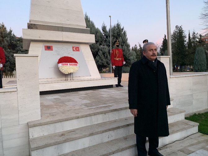 TBMM Başkanı Mustafa Şentop Arnavutluk’un İşkodra şehrini ziyaret etti