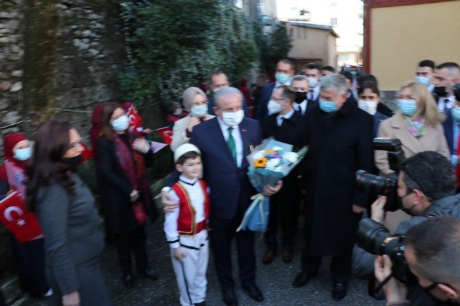 TBMM Başkanı Mustafa Şentop Arnavutluk’un İşkodra şehrini ziyaret etti
