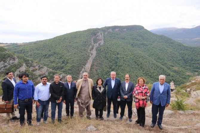 TBMM Başkanı Mustafa Şentop’tan Şuşa’ya ziyaret