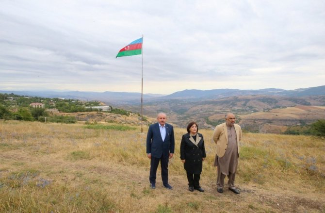 TBMM Başkanı Mustafa Şentop’tan Şuşa’ya ziyaret