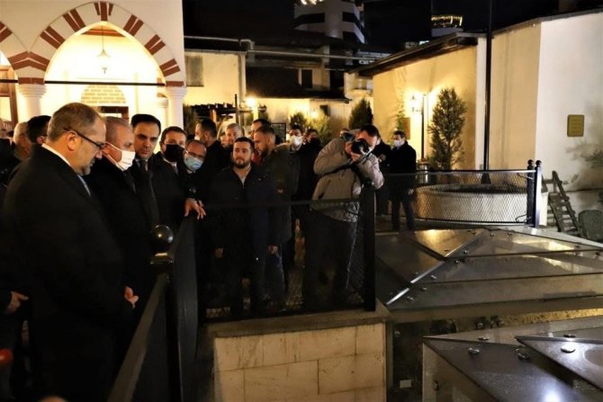 TBMM Başkanı Şentop’tan Üsküp’te Türkçe eğitim veren ilkokula ziyaret