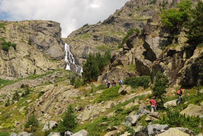 Türkiye’nin en yüksek şelalesi Ciro ziyaretçilerini ağırlıyor