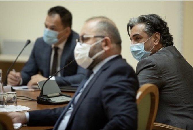 Ukrayna Başbakanı Şmihal, Türk işadamlarıyla bir araya geldi